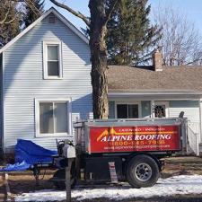 Ortonville storm damage roof replacement